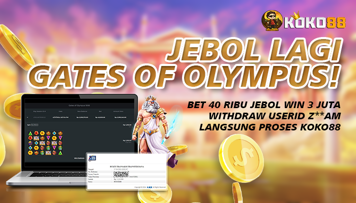 Zeus Jebol! Gates Of Olympus Kasih Menang Lagi