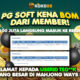 PG Soft di Bom Member! WD 100 Juta Langsung di Proses
