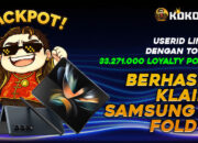 Loyalty Point Koko88: Main Rutin, Bawa Pulang Samsung Z Fold 5!