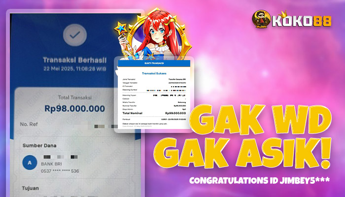 Kemenangan Besar: Kalau Main Gak WD Gak Asik!