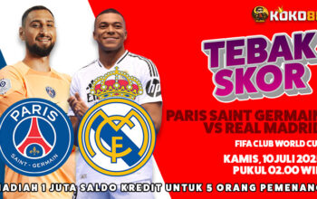 Tebak Skor: PSG vs Real Madrid Siapa Yang Akan Jadi Lengenda?