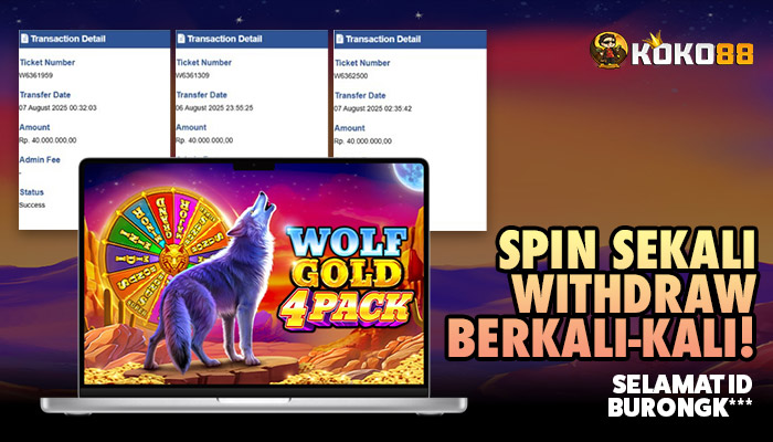 Cuan Deras: Member KOKO88 Kantongi 120 Juta